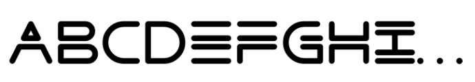 Cyberon Regular Font UPPERCASE