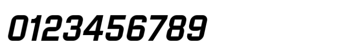 Cybersport Semi Bold Italic Font OTHER CHARS