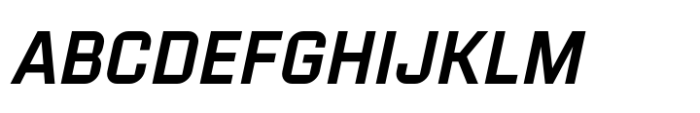 Cybersport Semi Bold Italic Font