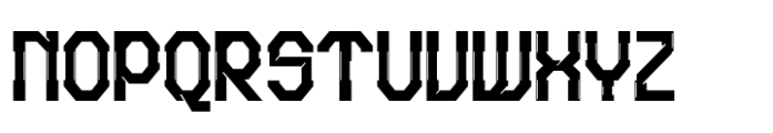 Cybros Regular Font UPPERCASE