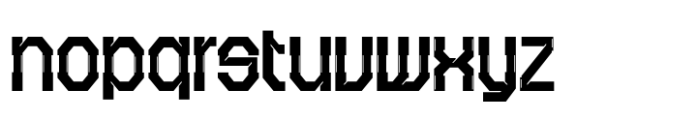 Cybros Regular Font LOWERCASE