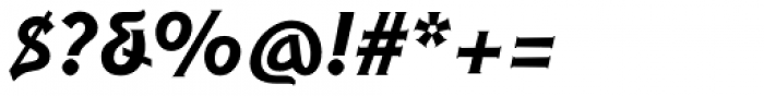 Cyceon Pro Black Msc Italic Font OTHER CHARS