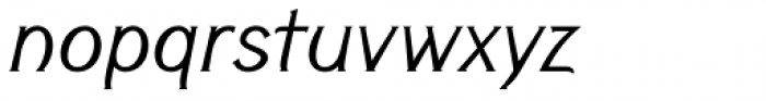 Cyceon Pro Italic Font LOWERCASE