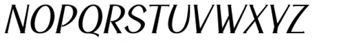 Cyceon Pro Semi Italic Font UPPERCASE