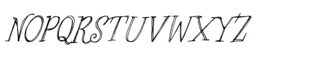 Cycle Of Fourths Italic Font UPPERCASE