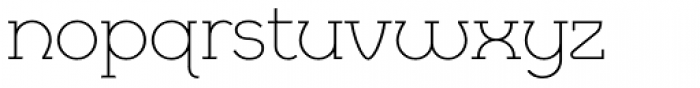 Cyclic Uncial Light Font LOWERCASE