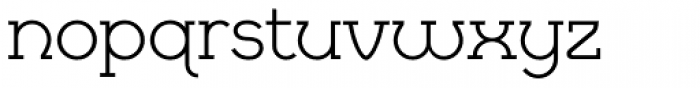 Cyclic Uncial Regular Font LOWERCASE