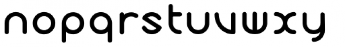Cyclo Bold Alternate Font LOWERCASE
