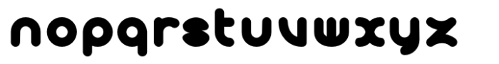 Cyclo Extra Black Font LOWERCASE