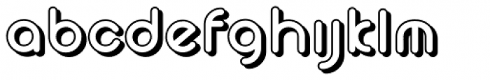 Cyclo Shadow Font LOWERCASE