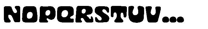 Cyclops Tiny Extended Font UPPERCASE