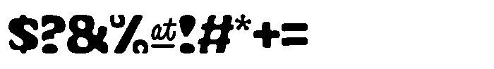 Cyclops Tiny Regular Font OTHER CHARS