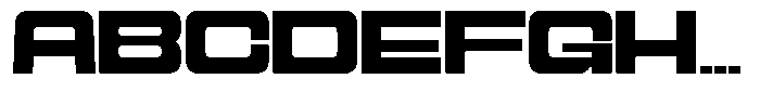 Cyfor Bold Font UPPERCASE