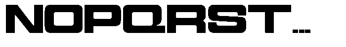 Cyfor Bold Font UPPERCASE