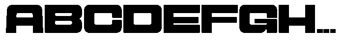 Cyfor Extra Bold Font UPPERCASE
