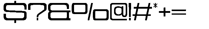 Cyfor Light Font OTHER CHARS