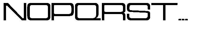 Cyfor Light Font UPPERCASE