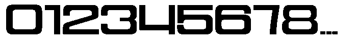 Cyfor Medium Font OTHER CHARS