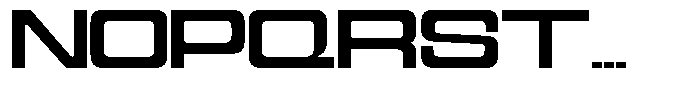 Cyfor Medium Font UPPERCASE
