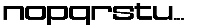 Cyfor Medium Font LOWERCASE