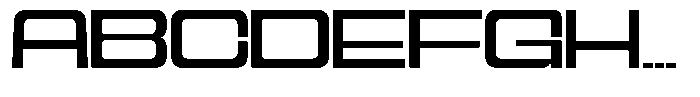 Cyfor Regular Font UPPERCASE