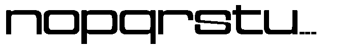 Cyfor Regular Font LOWERCASE