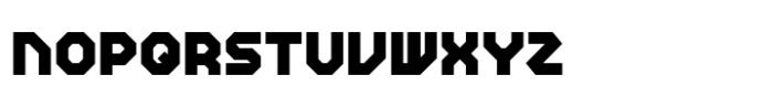 Cygun Bold Condensed Font LOWERCASE