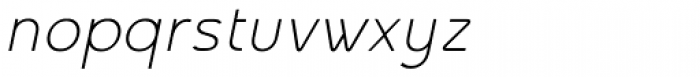 Cyne Oblique Font LOWERCASE