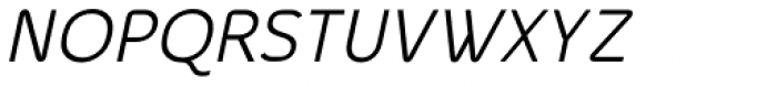 Cyne SemiBold Oblique Font UPPERCASE