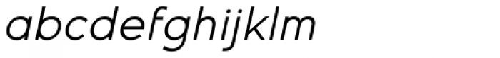 Cyne SemiBold Oblique Font LOWERCASE