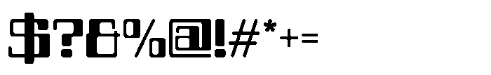 Cynode Regular Font OTHER CHARS