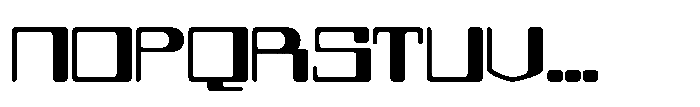 Cynode Regular Font UPPERCASE