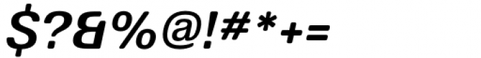 Cynosure Soft Demi Bold Italic Font OTHER CHARS