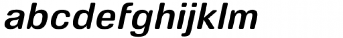 Cynosure Soft Demi Bold Italic Font LOWERCASE