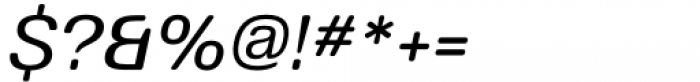 Cynosure Soft Medium Italic Font OTHER CHARS