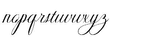 Cynthera Grace Font LOWERCASE