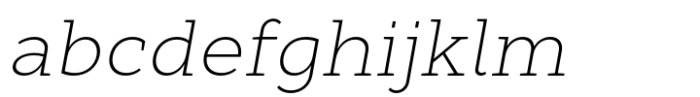 Cyntho Next Slab Extra Light Italic FONT