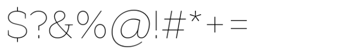 Cyntho Next Slab Thin Font OTHER CHARS