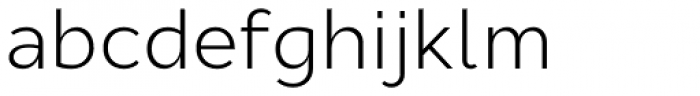 Cyntho Pro Light Font LOWERCASE