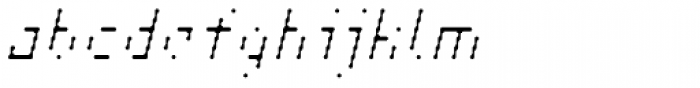 Cypher 3 Light Italic Font LOWERCASE