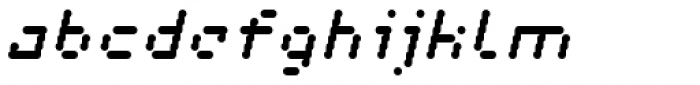 Cypher 4 Italic Font LOWERCASE