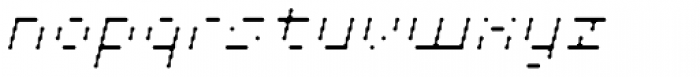 Cypher 4 Light Italic Font LOWERCASE