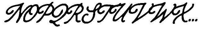 Cyprus Sunrise Script Font UPPERCASE