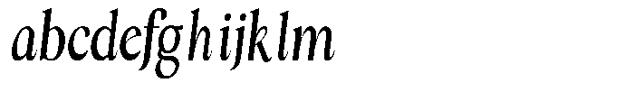 Cyravel Black Condensed Italic FONT