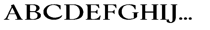 Cyravel Black Expanded Font UPPERCASE