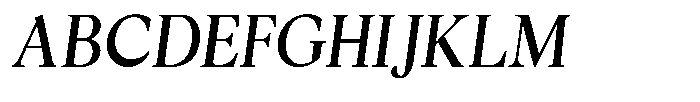 Cyravel Black Semi Condensed Italic Font UPPERCASE