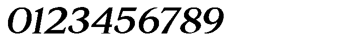 Cyravel Black Semi Expanded Italic Font OTHER CHARS