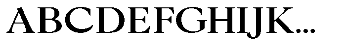 Cyravel Black Semi Expanded Font UPPERCASE