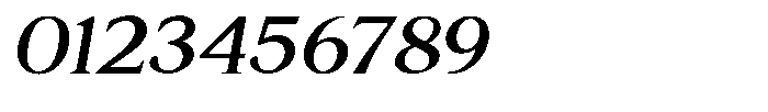 Cyravel Bold Semi Expanded Italic Font OTHER CHARS