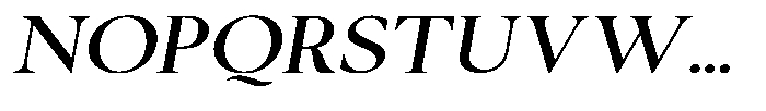 Cyravel Bold Semi Expanded Italic Font UPPERCASE